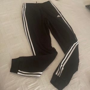Adidas joggers/track pants large boys- gently loved (OL)